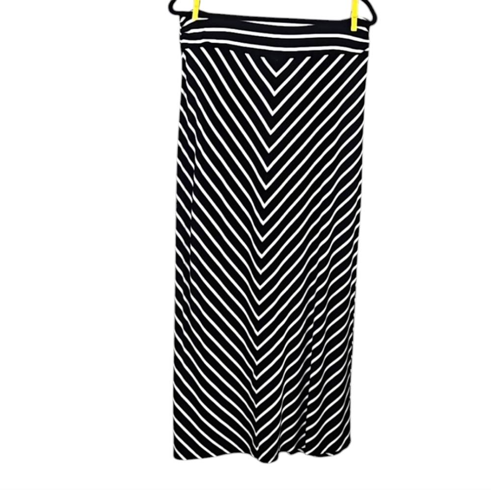 Liz Claiborne Women's Striped Maxi Skirt Size Large - Picture 5 of 8